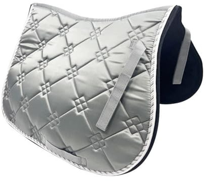 Folpus Manta de Silla de Montar, Absorbente del Sudor, Portátil, Ligera, Cómoda, para Caballos