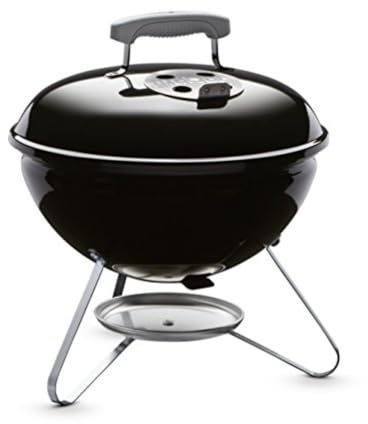Weber Smokey Joe Portable Charcoal Grill for Outdoor Cooking and Travel, 14-Inch, Black