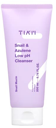 [TIAM] Snail & Azulene Low pH Cleanser 200 ml