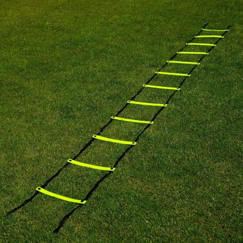 FORZA Escalera de Velocidad para Entrenamientos de Fútbol – Entrenar Coordinación y Agilidad (3m o 6m)