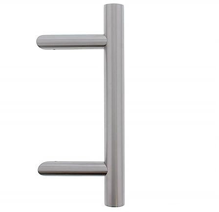 HOPPE Stoßgriff Stangengriff Bügelgriff Haustürgriff Edelstahl 400/300 mm E5012