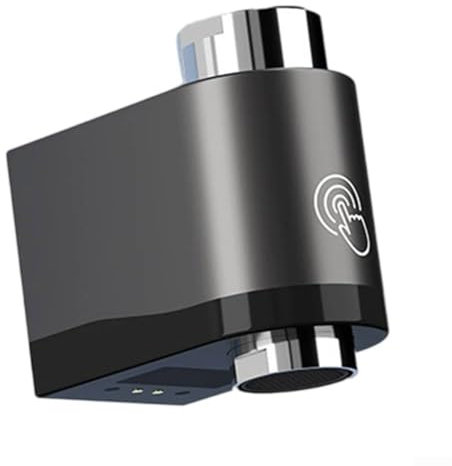 Eawfgtuw Grifo de doble sensor con tiempo de respuesta rápido para una gestión eficiente del flujo de agua en la cocina, grifo de detección dual sin contacto, sensor infrarrojo ahorro de agua (gris)