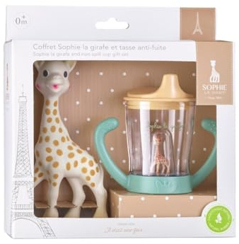 Sophie la Girafe et gobelet anti-déversement