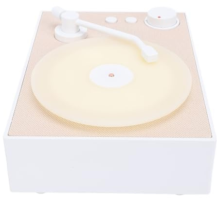 Luqeeg Haut-Parleur Portable, Tourne-Disque Rétro Antique, Haut-Parleur de Style Phonographe Classique à l'ancienne avec Diffuseur d'aromathérapie, Idéal pour la Chambre, Le Bureau et Les Fêtes