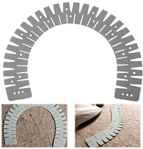 Sewing Ruler, Flexible Silicone Bendy Dressmaking Measuring Tool, Hot Hem Curve Guide For Quilt Making, Fabric Trousers Craft Projects, Grey