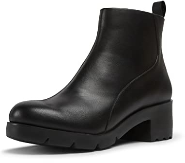 Camper Wanda K400228, Botines, Mujer, Negro 004, 39 EU