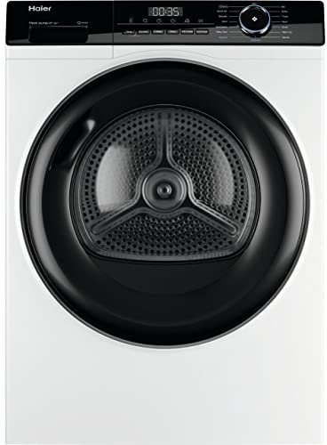 Haier HD100-A2939 Freestanding Heat Pump Tumble dryer, 10 Kg, White, Class A++