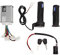 Socobeta Elektrofahrrad-Umrüstsatz, 36 V 1000 W Bürstenmotor-Controller, Gasgriff-Set mit Elektrischer Power-Sperre für E-Bike-Elektroroller