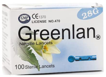 Greenlan Needle Lancets 100s