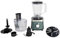 Progress EK5115PSHIMMERGRNWK Shimmer Food Processor & Blender Set – Chopper Smoothie Maker Machine, 2 Speeds and Pulse, Shred/Slice/Chop/Blend/Emulsify, 1.5L Bowl, 1.4L Blending Jug, 800 W, Green