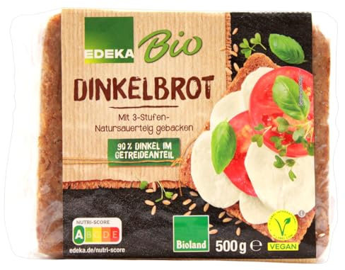 Edeka Bio Dinkelbrot, 6er Pack (6 x 500g)