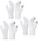 3 Paar Feuchtigkeits handschuhe Touchscreen Weiße Baumwolle Feuchtigkeitsspendende Handschuhe über Nacht Schlafenzeit Heilung Schlaflotion HandSpa Behandlung Reparatur Raue Trockene Hände Haut