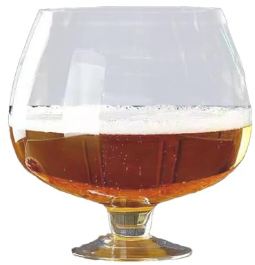 Dgayaeic Stor ölmugg, gigantisk mugg ölglas, överdimensionerat ölglas, vinglas, cocktailballongglas, fester Margarita Daiquiri gigantisk dricksbägare generös kapacitet mångsidig användning för drycker