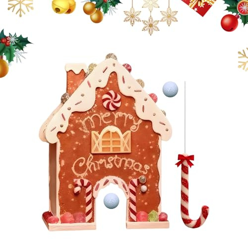 Generisch Set di giochi da golf, in acrilico, portatile, divertente, decorazione natalizia, per compleanni, casa, vacanze, Capodanno, bambini, adulti, famiglia, amici, matrimoni e feste