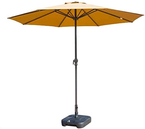 CHCWR Ombrelloni da Giardino per Esterni Ombrelloni da 9' per Patio/Giardino con manovella, Perfetti per Cortili Esterni, Mercato di Eventi Commerciali sulla Spiaggia, Campeggio, Lato Piscina