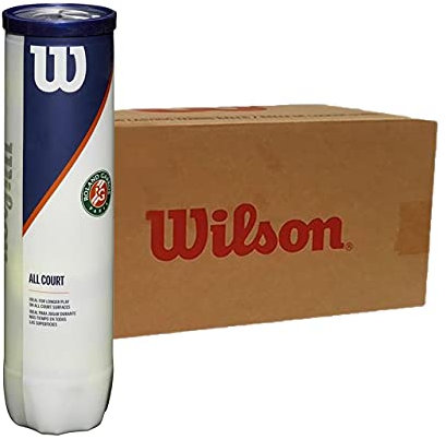 Wilson Roland Garros All Court Box (18 Röhren mit je 4 Kugeln)