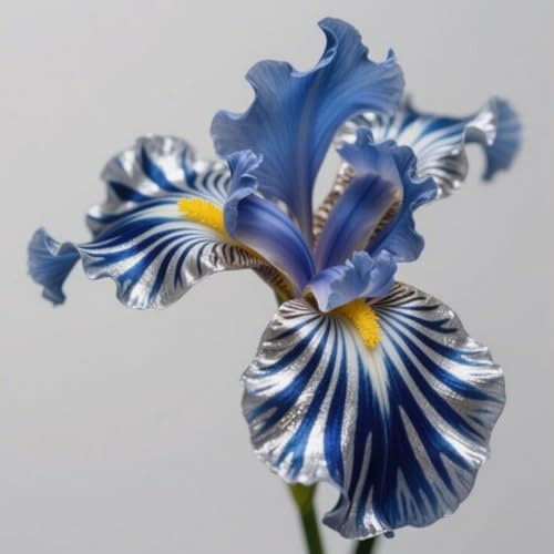 (HGJKYTFCDG) - Comprar lirios espadas resistentes al invierno - Rizomas de iris - Comprar iris - Iris reales con rizomas, ideal para comprar para su jardín-6pcs-D