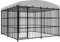 vidaXL Hundezwinger Überdachung 300x300x210cm Hundekäfig Hundehaus Hundehütte