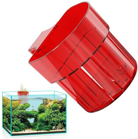 Porta Della Pianta Del Serbatoio Di Pesce, Supporto Per Piante Per Serbatoio Di Pesce, Cestino Ad Acqua Montato A Parete, Fioriera Acquatica Con Gancio D'acquario Per La Decorazione Del Serbatoio Del