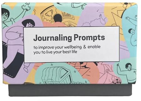 Journaliv! 120 journalmeddelanden kort - Inspirerande och kreativt skrivande för att lugna ångest, förbättra välbefinnande av mental hälsa och mindfulness, manifesttillväxt via självreflektion,