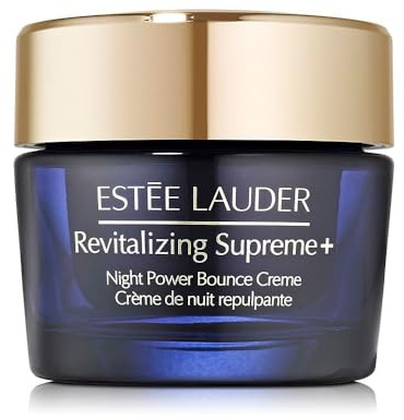Estée Lauder Revitalizing Supreme+ Night Power Bounce Cream | Face Moisturizer with Peptides | Firms, Lifts & Plumps Skin, 1.7 Ounce