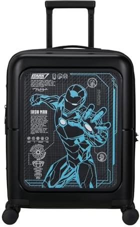 American Tourister Dashpop Disney - Spinner S, Expandable Carry-On Luggage, 55 cm, 41-47 L, Multicolor -Iron Man