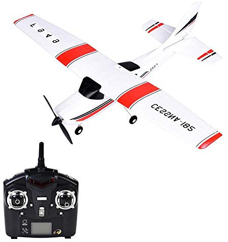 WLToys Avion Télécommandé Cessna 182 F939 Envergure 500mm 2.4GHz 3 Canaux Prêt à Voler Fuselage EPS