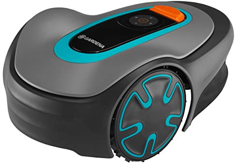 Gardena Robotic Mower SILENO minimo 500 m²: Intelligent lawn mower with excellent connectivity, programmable with the Gardena Bluetooth® app, UK version (15202-28)
