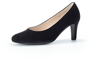Gabor Damen Klassische Pumps, Frauen Absatzschuhe,stöckelschuhe,Businessschuhe,büro,Office,elegant,high Heels,Heels,schwarz,40.5 EU / 7 UK