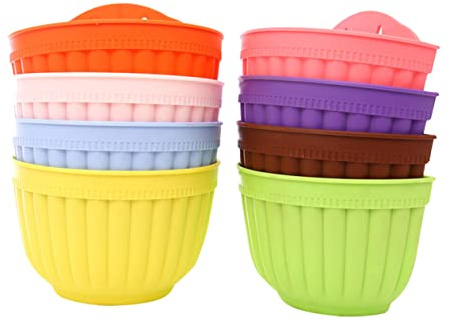 TOYANDONA Pot De Fleurs Suspendu pour Balcon Pot Décoratif Épais pour Plantes Extérieur Résistant Aux Intempéries