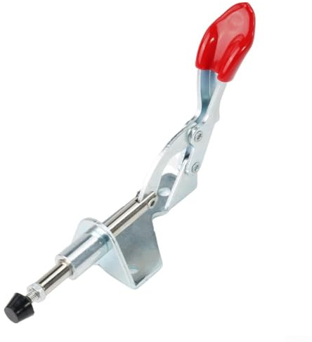 Zilimontt Abrazadera vertical antideslizante de 90 kg con mango cubierto para aplicaciones de soldadura y jigging