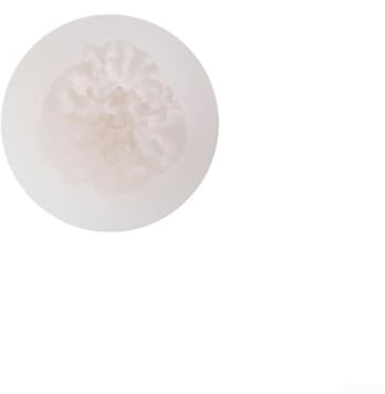 Molde de silicona para decoración de velas y arte de resina, resistente a la temperatura y flexible para facilitar el moldeo y múltiples materiales de manualidades (clavel 2)