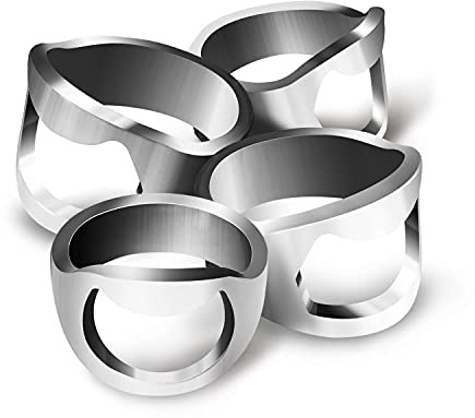 CZ Store Mini Apribottiglie ad Anello | 4 Pezzi : 20, 22, 24mm |✮✮GARANZIA A VITA✮✮- Apri Bottiglie Tappo a Corona - Acciaio inossidabile e Nichel -Apribottiglia Accessori Originali