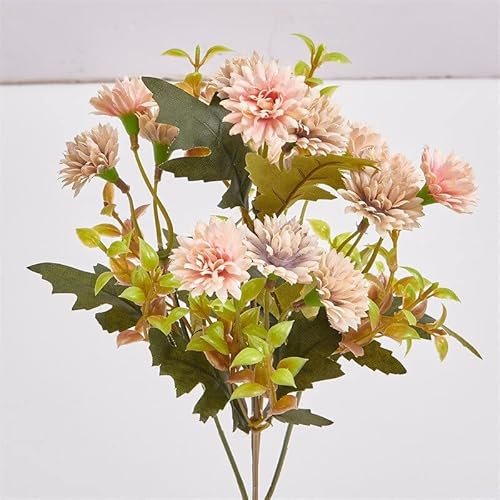 HXSCOO Künstlicher Grünpflanzenstrauß, Hirtennelke, Herbstflieder, Hochzeitsfotografie, Blumenschmuck (Color : 1.)