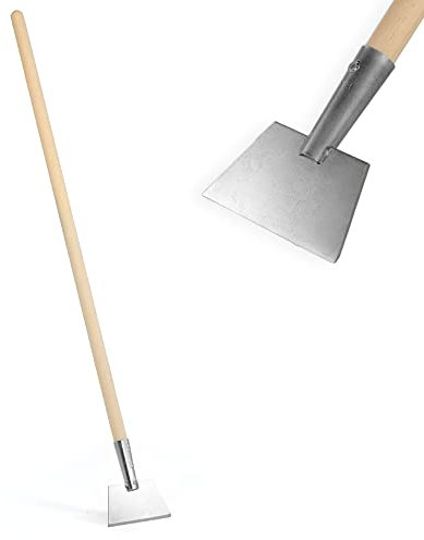 KADAX Picadora de Hielo, raspador de Hielo con Cabeza de Aluminio, palillo de Hielo con Mango de Madera, Herramienta para Eliminar el Hielo, herraje de Aluminio, bisagra Ligera (15 x 8 cm)