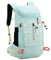 Leichter Wanderrucksack, 40 l, Wanderrucksack, Tagesrucksack mit wasserdichtem Regenschutz, für Reisen, Camping, Wandern, Outdoor, Herren und Damen, Cremegrüner, wasserdichter Regenschutz, 40 Long