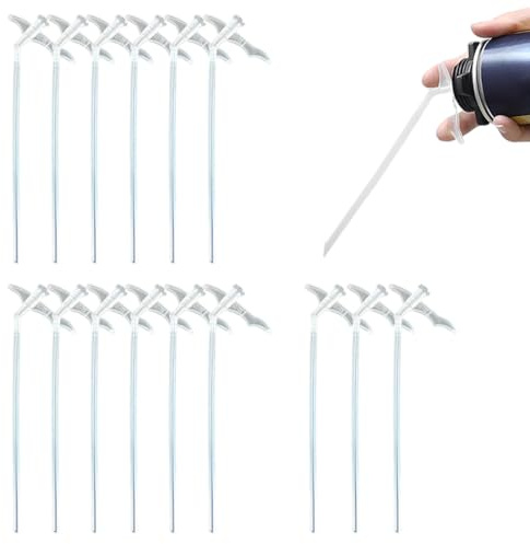 UIEXAY 15 Tubos De Pulverización De Espuma De Montaje, Tubo De Pulverización Largo, Espuma De Poliuretano, Espuma De Construcción, Espuma De Construcción, Espuma De Construcción, Espuma De Rell