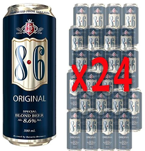 Pack x24 Bavaria 8.6 50cl boite