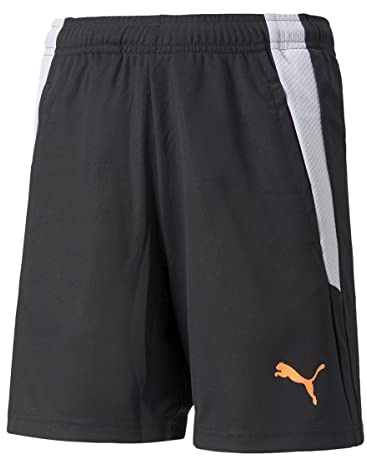 PUMA Teamliga - Pantaloncini da Allenamento Unisex per Bambini, con Tasche Aperte, in Maglia