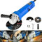 Professional Angle Grinder Corded 550W 115 mm Disc Diameter with Cutting Wheel and Side Handle, 12000RPM Tile Cutter, Power Angle Grinder Tool for Grinding Polishing Cutting
