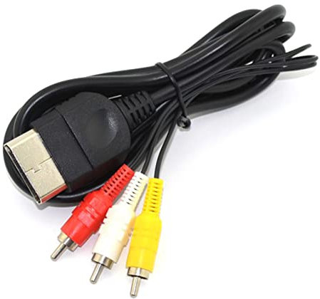 Sxhlseller Spielekonsolen-AV-Kabel HD, für, Cinch-Sound-Audio-Video-Kabel, Verbindet Konsole mit Fernseher, Anti-Interferenz, Plug-and-Play, Signalübertragung, 5,9 Fuß