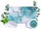 Liillya Set di bombe da doccia, Shower Steamer aromaterapia, 8 bombe da bagno a vapore, regalo di relax per donne, regalo di compleanno, festa della mamma (menta ed eucalipto)