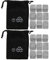 2set 9pcs/set whisky piedras bebiendo cubitos de hielo refrigeradores bebidas de vino reutilizables piedras frías