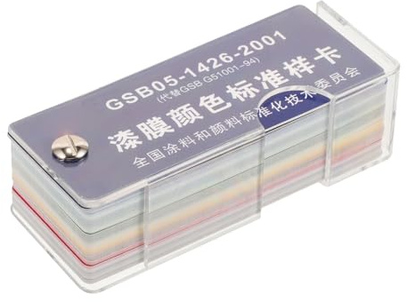 NOLITOY Set 83 Carte Colori Vernice Standard per Pavimenti e Hardware, Campioni di Colore Vernice Sfusa Cartella Portatile per Abbinamento Professionale e Fai da Te