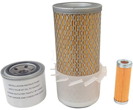 Filter Service Kit for Kubota B5200 B6000 B6100 B6200 B7200 B8200 Tractors