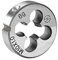 sourcing map M10 x 1.0 Filière Filetage Droite Main Métrique Machine HSS Acier Haut Vitesse