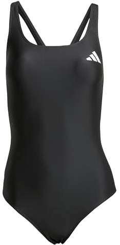 adidas Mujer V-Back Swimsuit Swimwear, Black, 36