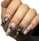 Sarg Lange Künstliche Nägel,24 Stück Glänzend Bling Falsche Nägel zum aufkleben Französisch Fingernägel Vollständige Abdeckung Acryl Nagelspitzen für Frauen Mädchen DIY Nagelkunst Salon,Mädchen