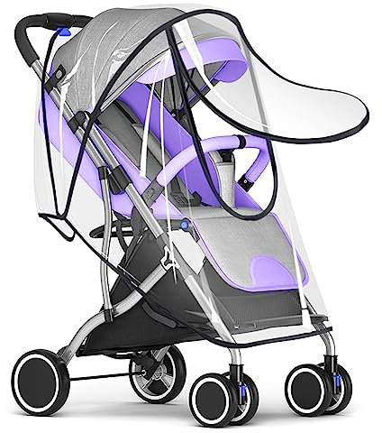Universal Regenschutz,Universal kinderwagen regenschutz Baby regenverdeck für buggy Universal komfort regenschutz,für Buggy und Sportwagen Kinderwagen