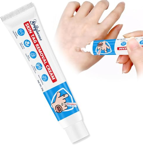 Bellifluous Quita Verrugas, Verrugas Quitar, 1 Paquete 20g Efectivo Quitar Verrugas, Seguro Quita Verrugas Cuello y Cara para el Cuidado de la Piel, Amable Eliminar Verrugas para Manos, Pies y Cara